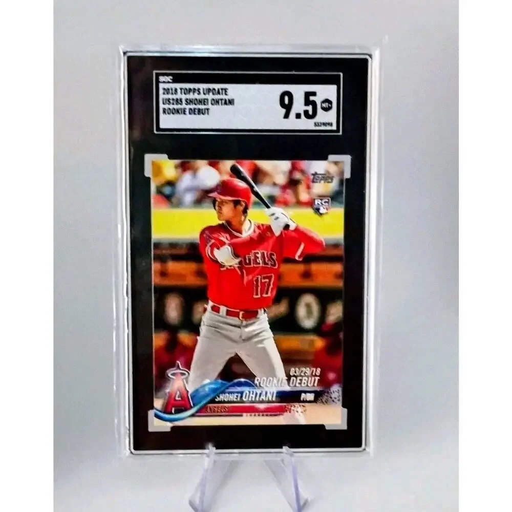 Shohei Ohtani Rookie Debut #US285 Topps 2018 SGC 9.5 - Picture 2 of 6
